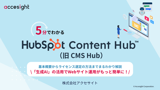 5分でわかる HubSpot Content Hub